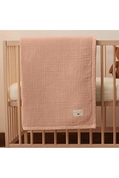 mixibaby Mixi Baby Migaloo Müslin Örtü Dört Katlı 90x120 cm Pembe