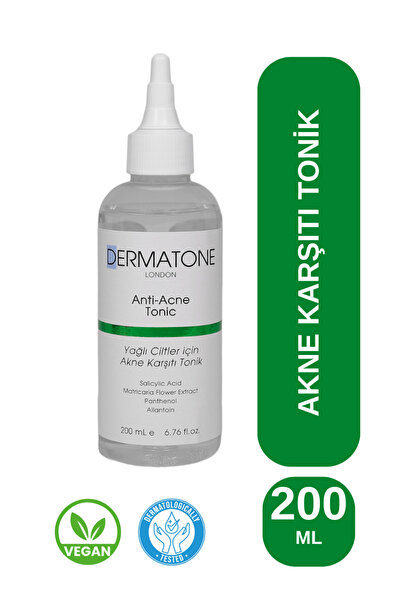 DERMATONE Anti-acne Tonic | Gözenek Sıkılaştırıcı, Akne Leke Karşıtı Mayıs Pa...