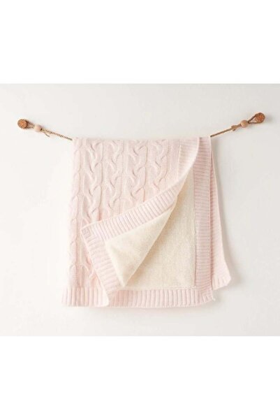 andywawa Andy Wawa Battaniye Triko 85x100 cm Pembe Melanj