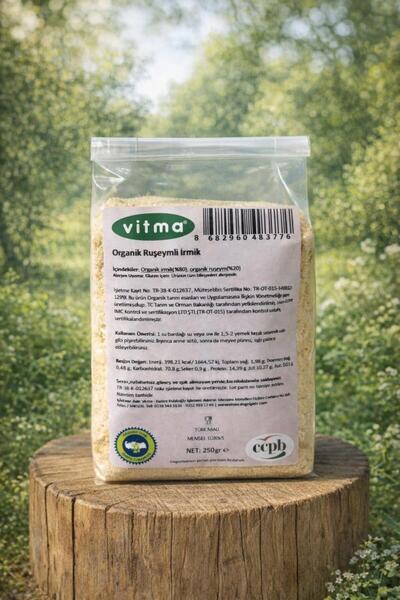 Vitma Organik Ruşeymli İrmik 250gr