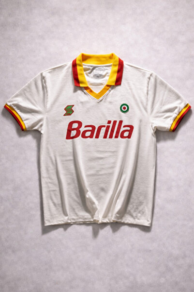 Overdrive Retro 1987-1988 Off White Futbol Forması