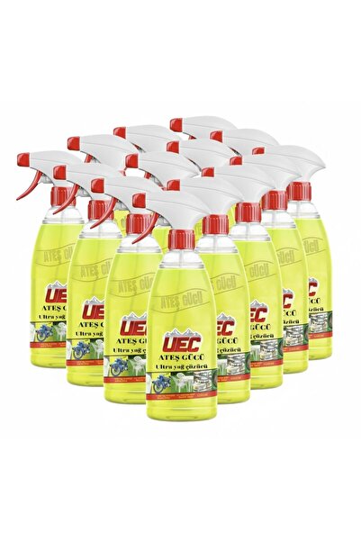 UEC مزيل شحوم 12 قطعة، سعة 1 لتر - منظف متعدد الاستخدامات للأفران والشوايات و...