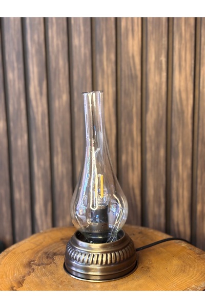 Karınca Global Antique Gas Lamp Style Tabletop Lampshade