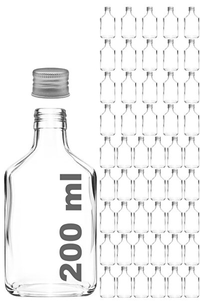 Afracam 200 ml Şeffaf Cold Brew Sızdırmaz Gümüş Metal Kapaklı 200 Cc Soğuk Ka...