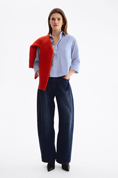 H&M Kısa Poplin Gömlek