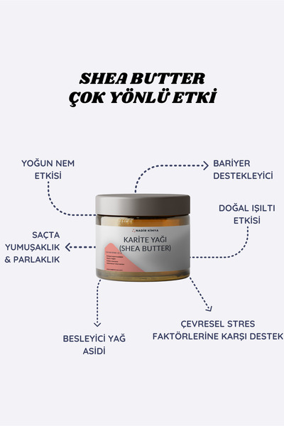 Nadir Kimya Karite Yağı 100 Gr - (Shea Butter)