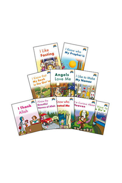 Timaş Çocuk Dinimi Öğreniyorum (10 KİTAP TAKIM - İNGİLİZCE) - Çiğdem Özmen,ka...