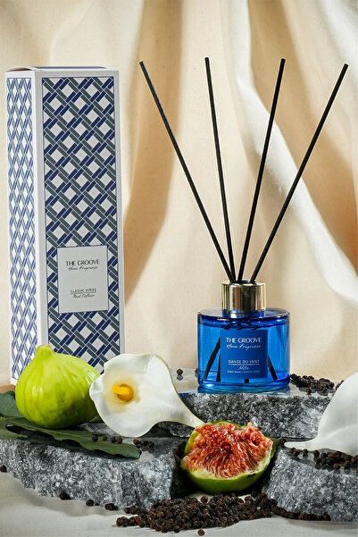 THE GROOVE Woody Jasmine 100 ml Silindir Çubuklu Oda Kokusu Parfümü Lacivert ...