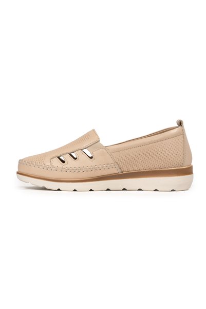 SELİN SOYLU Women's Genuine Leather Casual Shoes, Casual Shoes, Summer Shoes, Orthopedic Women's Shoes 110