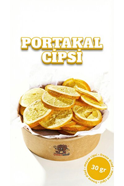 ÇITLAT ÇEREZ SHOP رقائق البرتقال المجففة بالتجميد، البرتقال المقرمش المجفف با...