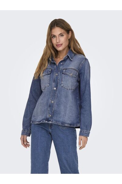 ONLY Jeanshemd ONLELLA Jeanshemd