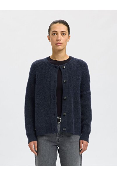 Selected Femme Strickjacke Wollmix