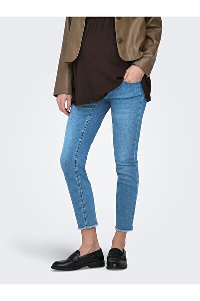 ONLY MATERNITY Skinny Jeans OLMBLUSH Mittlere Taille Skinny Fit Jeans