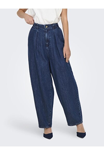 ONLY Ballon-Fit Jeans ONLLERIN Hohe Taille Ballon Schnitt Jeans