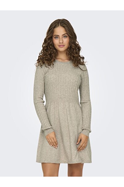 ONLY Strickkleid ONLFIA Midikleid