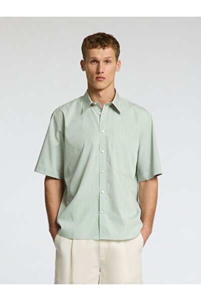 Selected Homme Kurzarmhemd Streifen