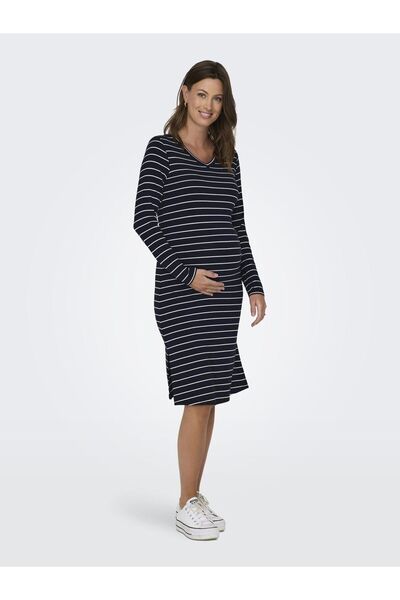 ONLY MATERNITY Kleid OLMEVITA Langes Kleid