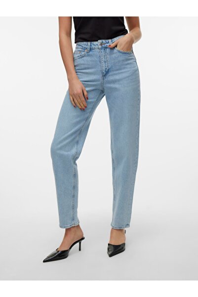 Vero Moda Mom Jeans VMTESSA Hohe Taille Hohe Taille Jeans