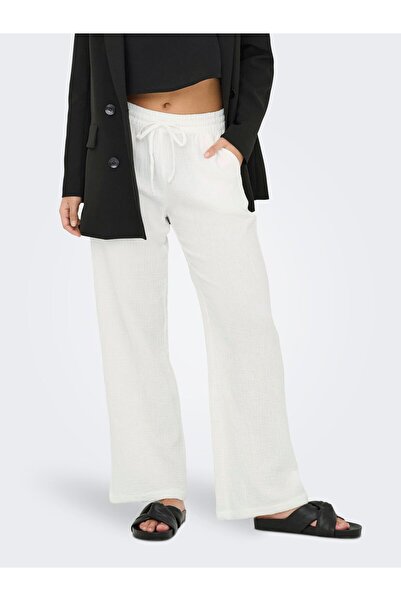 JDY Hose mit weitem Beinschnitt JDYTHEIS Weiter Beinschnitt Hose mit weitem B...