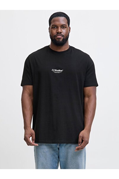 Jack & Jones Plus T-shirt Plus Size Gedruckt T-shirt