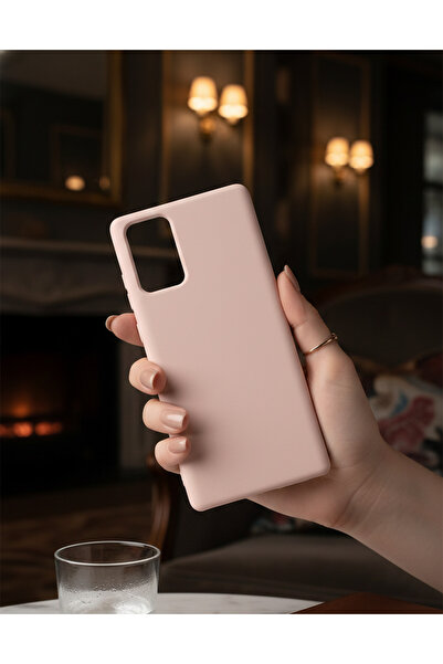Hatreds Samsung Galaxy Note 20 Uyumlu İçi Kadife Mat Renkli Kamera Korumalı K...