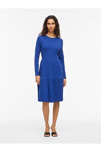 VILA Pulloverkleid Langarm