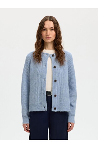 Selected Femme Strickjacke Wollmix