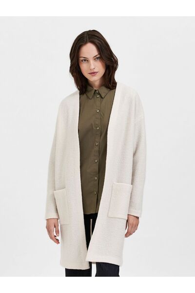Selected Femme Strickjacke Woll