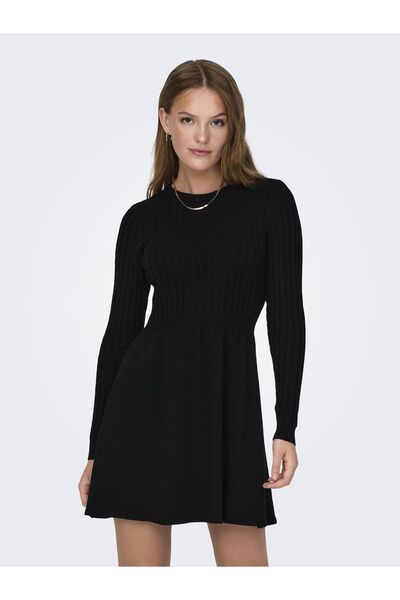 ONLY Strickkleid ONLFIA Midikleid