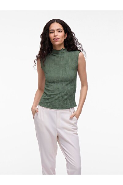 VILA Top VIDELIA Stehkragen