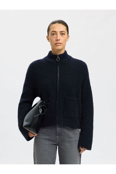 Selected Femme Strickjacke Wollgemisch
