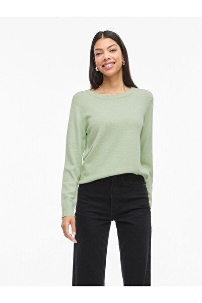 VILA Strickpullover VIRIL Rundhals