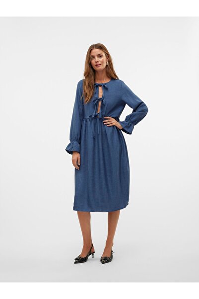 Vero Moda Kleid VMMELANEY Midikleid
