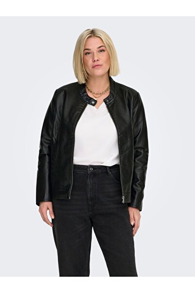 Only Carmakoma Lederjacke CARROBBER Lederjacke