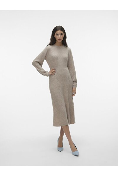 Vero Moda Strickkleid AWANGALINA Langes Kleid
