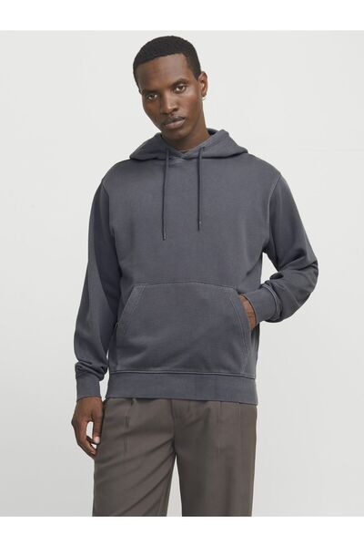 Jack & Jones Kapuzenpullover Einfarbig Kapuzenpullover