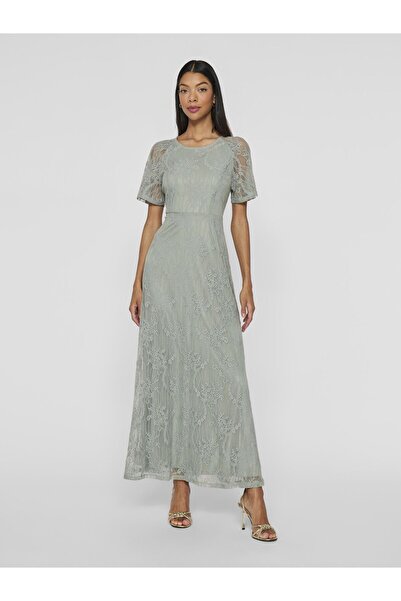 VILA Maxikleid VIFEMMA Kurzarm