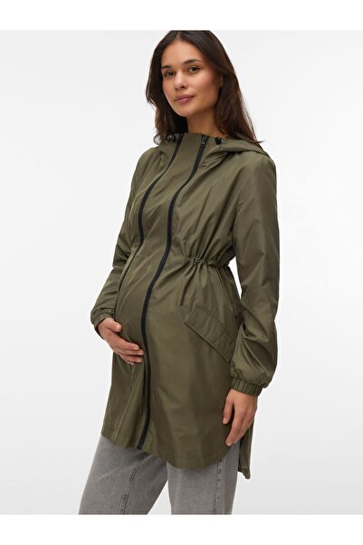 Mama Licious Jacke Stehkragen Elastisches Bündchen Şömine