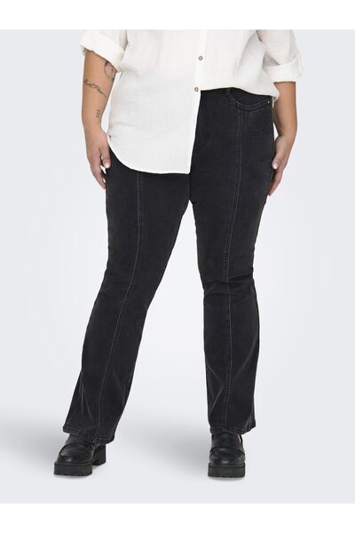 Only Carmakoma Flared fit jeans CARSALLY Mittlere Taille Flared Jeans