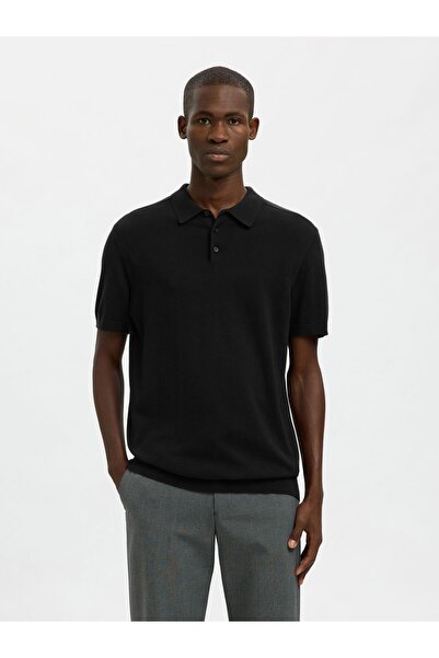 Selected Homme Polohemd aus Strick Gestricktes