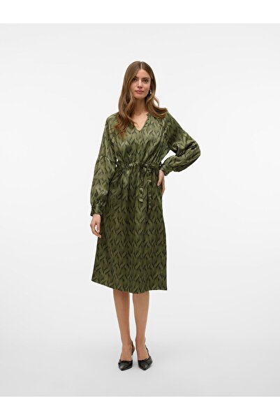 Vero Moda Kleid VMLIVIA Midikleid