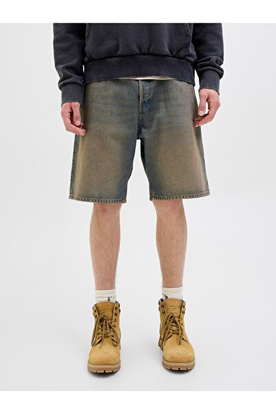 Jack & Jones Τζιν-σορτς με φαρδιά γραμμή