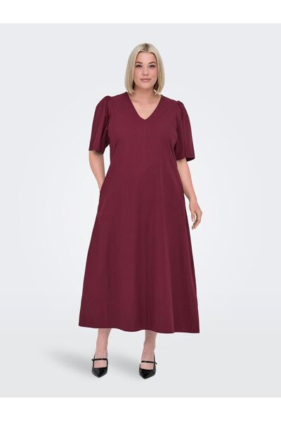 Only Carmakoma Kleid CARLINA Midikleid