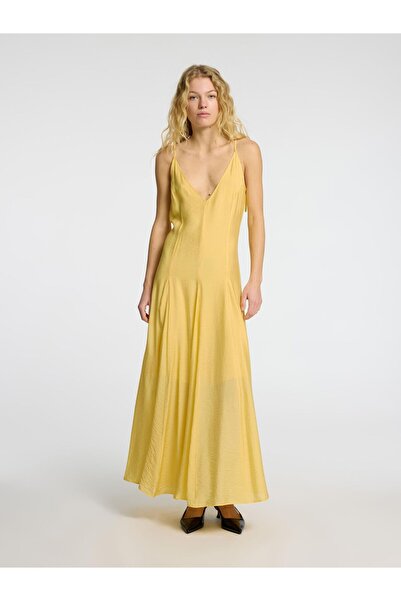 Selected Femme Maxikleid Viskosemix