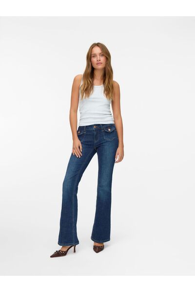 Vero Moda Ausgestellt VMJEAN Niedrige Taille Ausgestellt Jeans