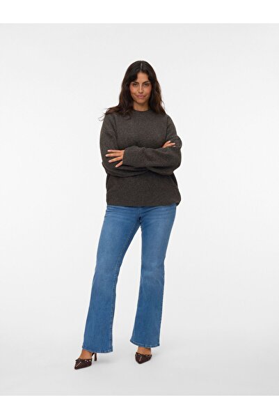 Veromoda Curve Ausgestellt VMFLASH Mid Rise Ausgestellt Jeans