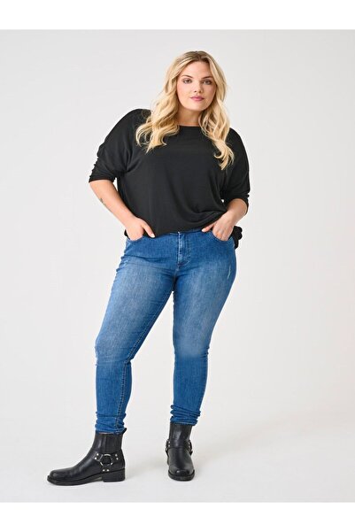 Only Carmakoma Skinny Jeans CARWILLY Mittlere Taille Skinny Fit Jeans