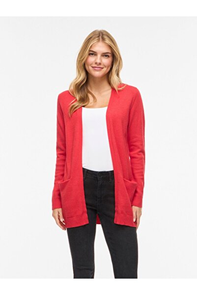 VILA Strickjacke VIRIL Basic Strick