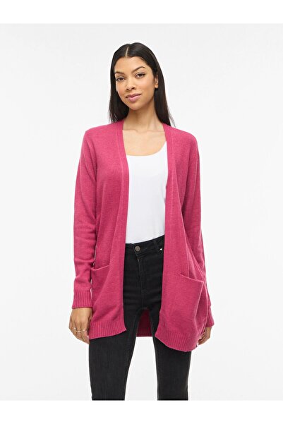 VILA Strickjacke VIRIL Basic Strick