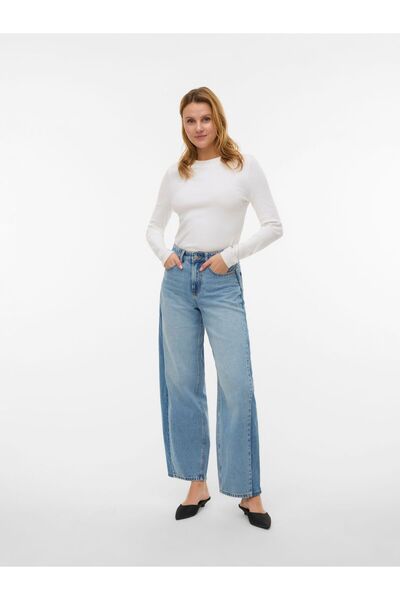 Vero Moda Mom Jeans VMZELDA Hohe Taille Barrel Fit Jeans